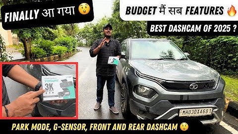 Best Dashcam for Cars in India 2025 🚗 | Onelap Vidsure Review with Night Vision, Rear Cam & G-Sensor