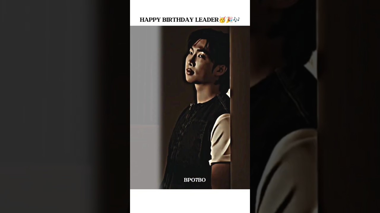 HBD Rap Monster ( RM ) 💜🎉🥳🤌🏻 