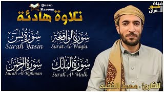 سورة يس، الرحمن، الواقعة، الملك بصوت جميل هادئ مريح للقلب القارئ محمد الفقيه Mohammed Al Fakih #1