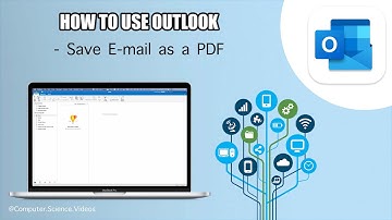 How to SAVE Your Email as a PDF on Microsoft Outlook Using a Mac / Computer - Basic Tutorial | New