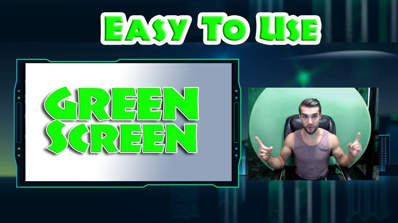 Easy to use Portable Green Screen - The Webaround