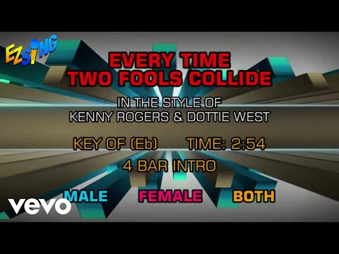 Kenny Rogers & Dottie West - Every Time Two Fools Collide (Karaoke)