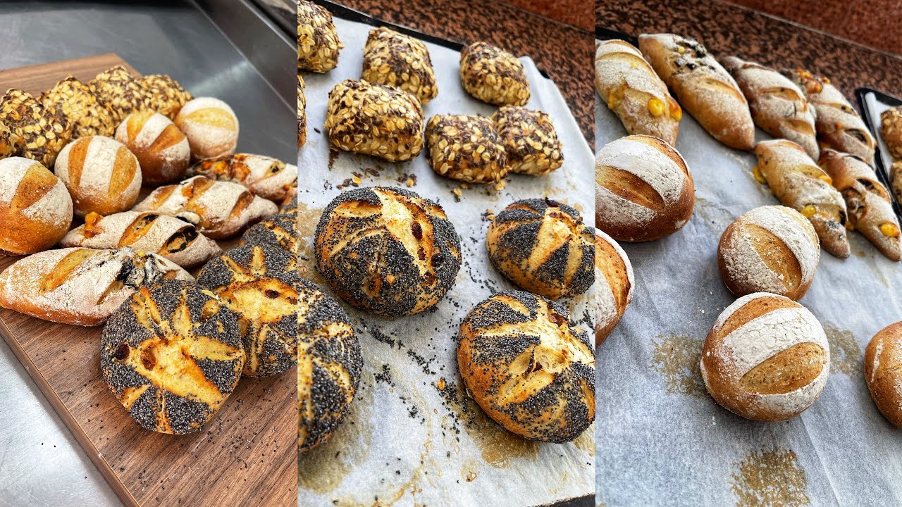 خبز البيستو ياسلام جبت ليكم اسرار من المحالات الكبرى بلامحسن الخبز جرب وحكم 👌