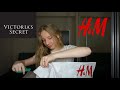 Распаковка покупок в черную пятницу | Посылка из H&amp;M, Victoria&#39;s Secret