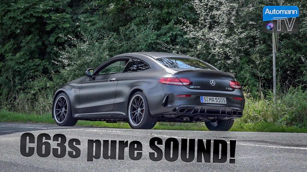 19 Mercedes Amg C63s Pure Sound Youtube