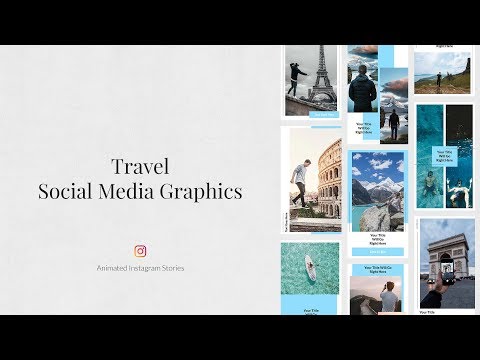 Travel Animated Instagram Stories, a Social Media Template by Social Corner Graphics (Thumbnail 2 of 9)