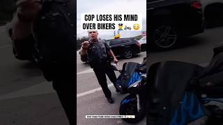 State Trooper Finally Catches Group of Bikers 👮‍♂️🏍️ 😳  #reaction