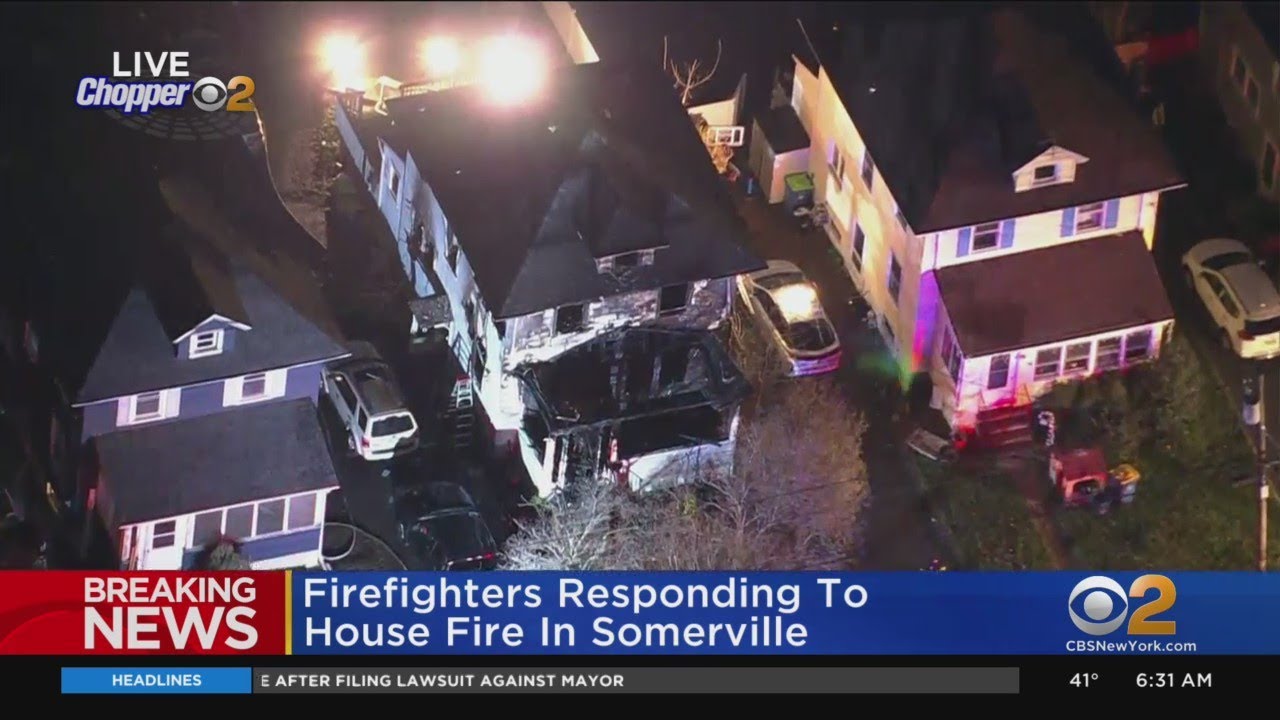 Firefighters Respond To House Fire In Somerville YouTube