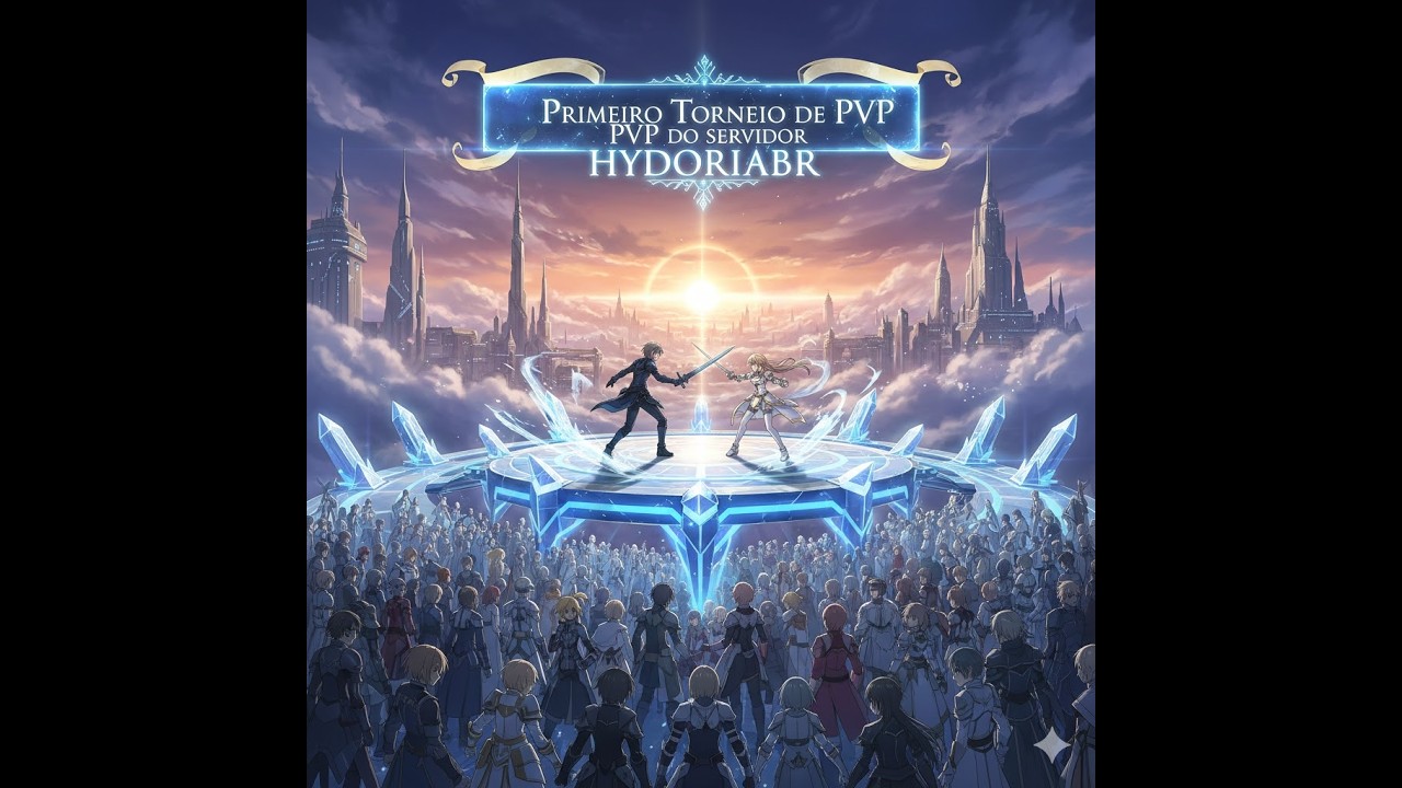O DESPERTAR DO PVP! ⚔️ | 1º Torneio Oficial HydoriaBR