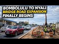 FINALLY Bombolulu To Nyali Bridge Road Expansion BEGINS