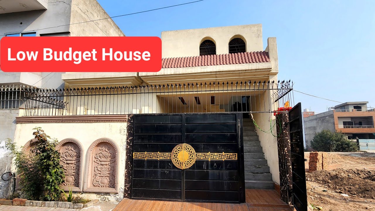 5 Marka Single Storey House for sale in Lahore Low Price House YouTube