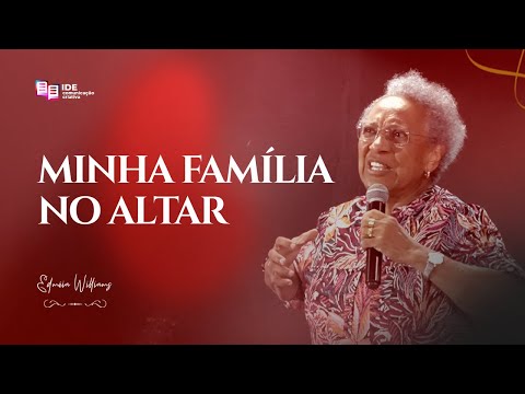 A minha família no altar