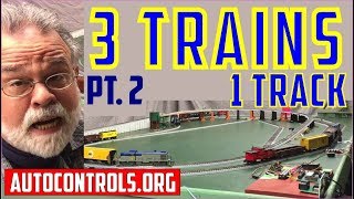 Celebrity 819-2/2: Automatic HO DCC Train Control, 3 Trains on 1 Track, NO Turnouts (improved ver,NCE Mini-Pan Net Worth