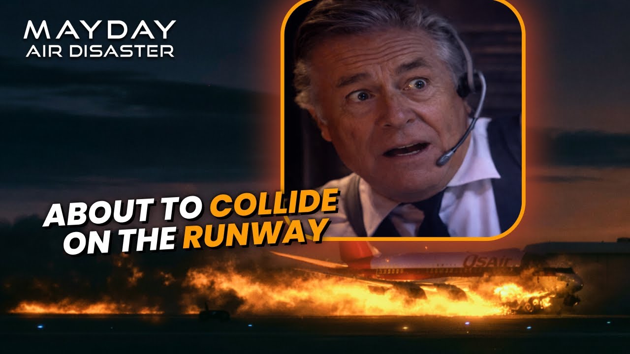 LAX Runway Collision USAir 1493 Engulfed Flames | Mayday: Air