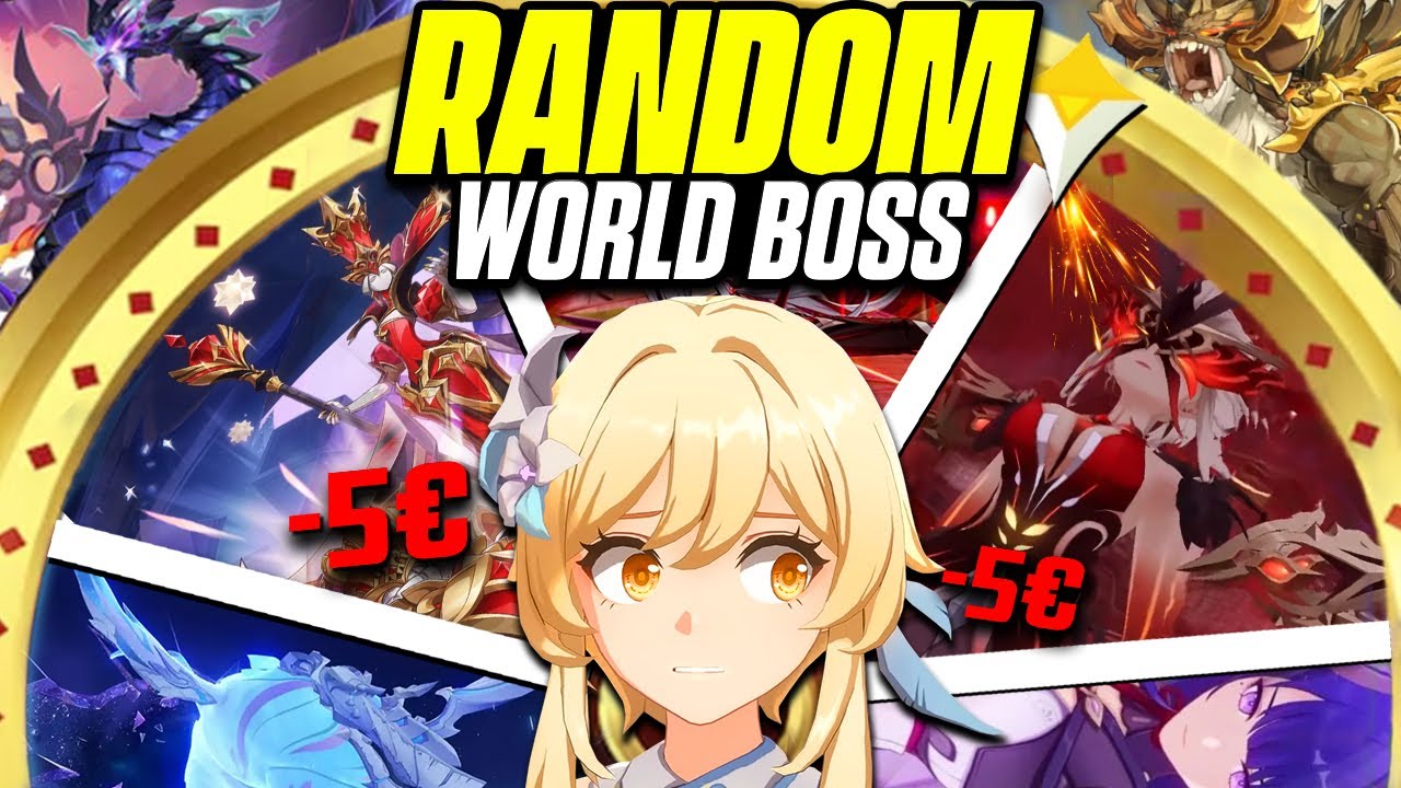 Les BOSS de Genshin mais Tout est ALÉATOIRE ! -5€ par Mort (Édition Finale)
