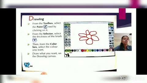 STD 1 COMPUTER LESSON  6 INTRODUCTION TO TUX PAINT 06 12 2020