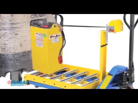 Forklift Battery Transfer Platform Youtube