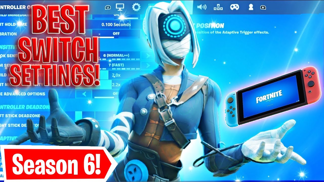 *BEST* Nintendo Switch Fortnite Settings For AIMBOT & MACRO EDITS