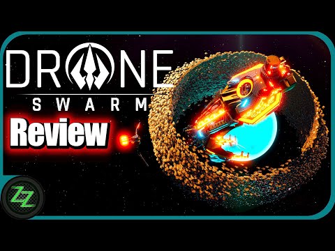 Drone Swarm - 32000 drones in real-time strategy combat - Review/Test [German, many subtitles]