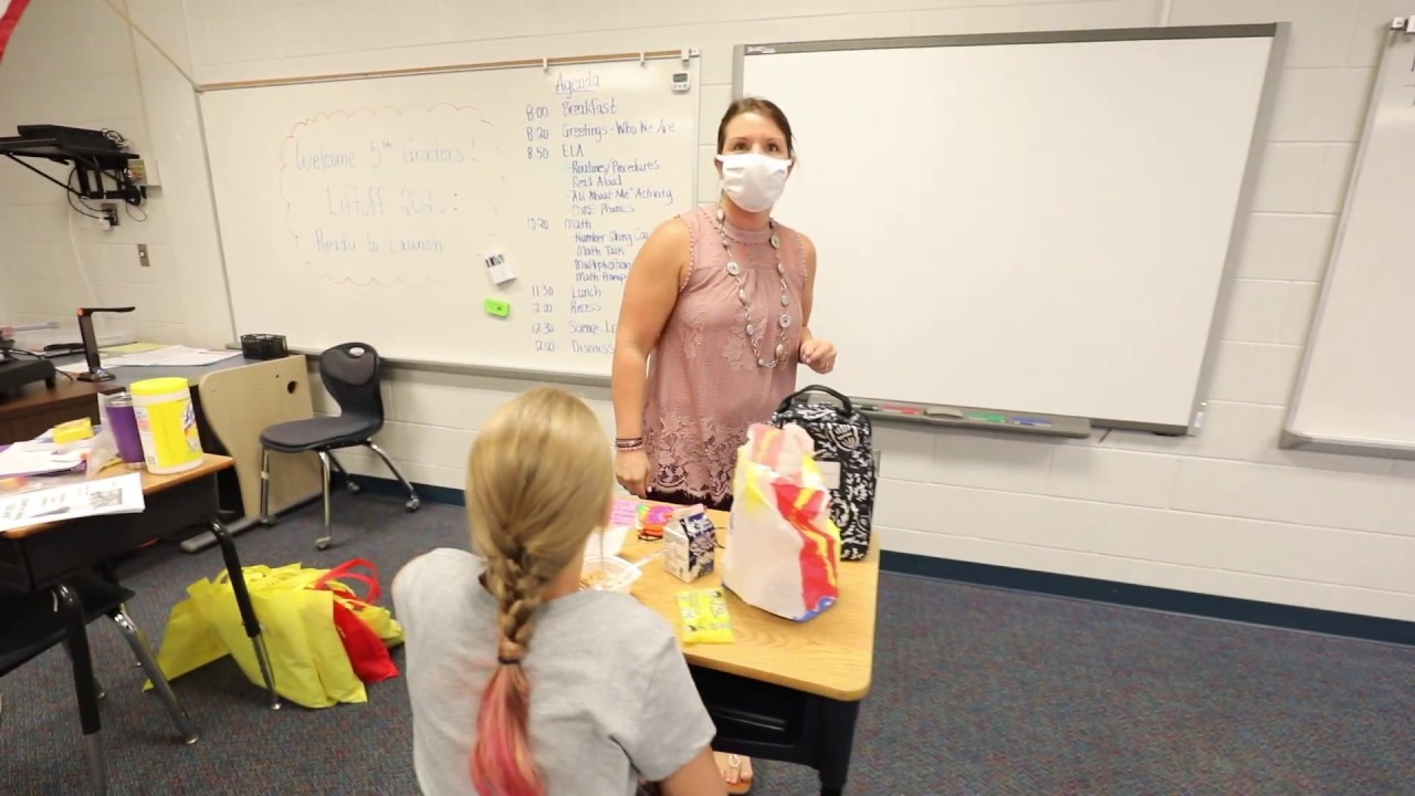 Students Return To School - YouTube