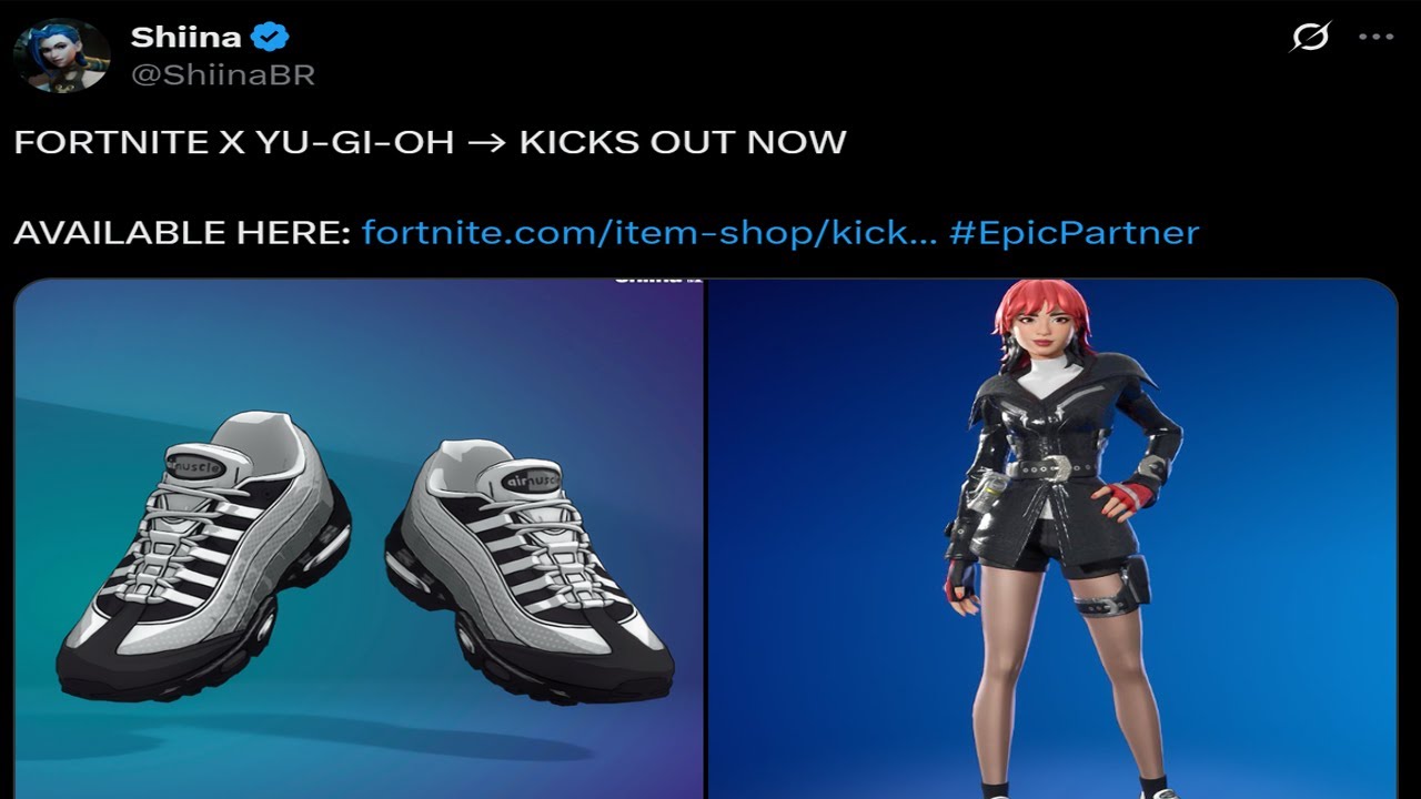 FORTNITE X Yu-Gi-Oh! Collab!? - YouTube