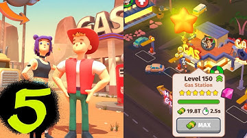 ⛽ Roadside Empire: Idle Tycoon #5 | Nevada 3 | No commentary Android Gameplay Walkthrough