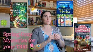 Spring Cozy Mysteries!