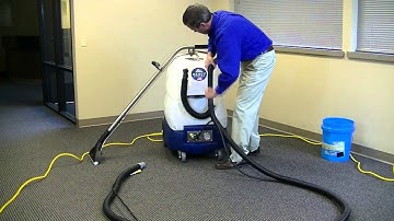 How to Operate Your Xtract 500 Heated Portable Carpet Extractor