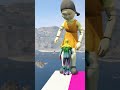 GTA 5 Epic Water Ragdolls Spiderman Jump/Fails Ep 108 #shorts