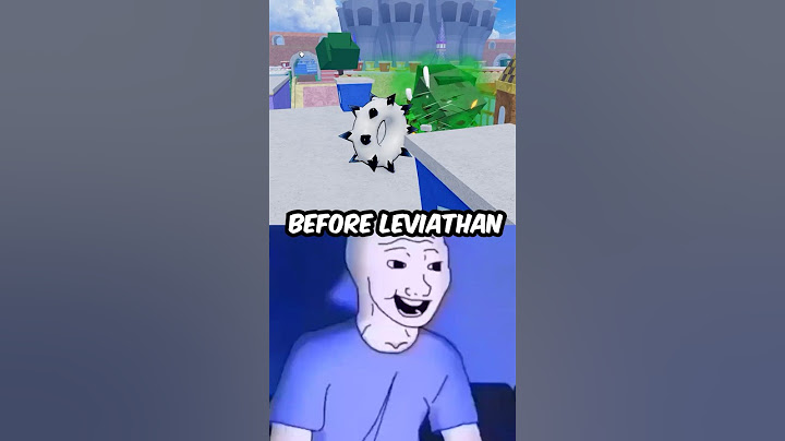 LEVIATHAN Is Hell In Blox Fruits 💀 #bloxfruits