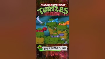 Teenage Mutant Ninja Turtles (1987) - Opening Theme Song 🎶 | TMNT #Shorts