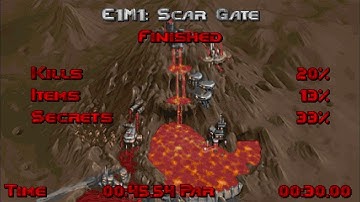 DOOM II (Kex) Legacy of Rust E1M1 UV in 0:45:540 on PS5 (Controller)