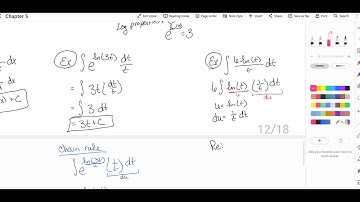 MAT 271 Section 5.6 Integrals of Exp and Log Functions OpenStax