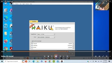 Haiku OS Install (BeOS Clone)