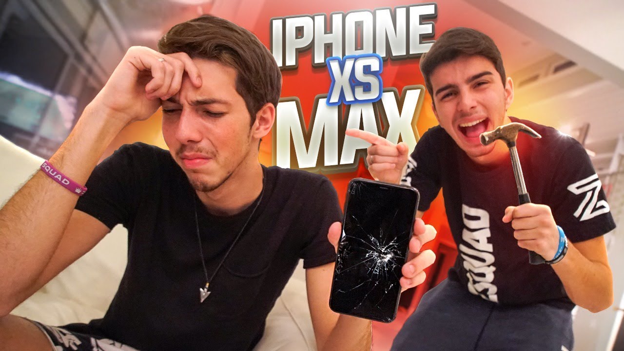 vlogs in spanish MARTELEI O NOVO IPHONE XS MAX DO MEU PRIMO! ( destruiu a tela )
