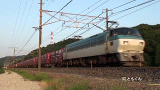東海道本線 大垣 - 柏原 2012/06撮影 EF66