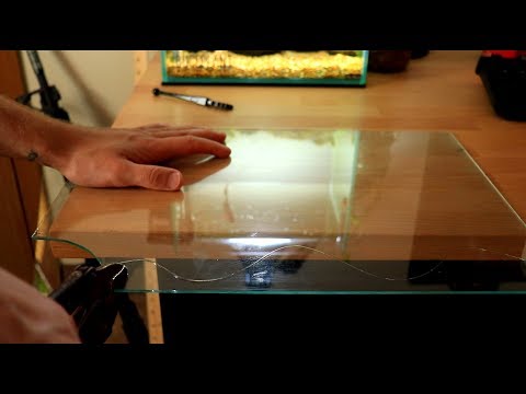 How to Cut glass for a DIY Aquarium Lid!!!