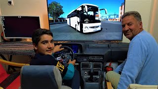 Babamla Birlikte Tofaş Göğsü İle Mercedes Tourismo Otobüs Sürdük screenshot 2