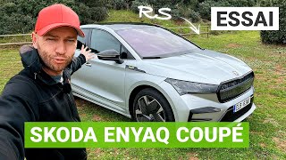 Essai Skoda Enyaq RS Coupé : le SUV électrique tchèque sort les crocs !