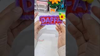 Gantungan kunci Custom Nama dari kawat bulu #diy #kawatbulu #pipecleanercrafts #kerajinantangan