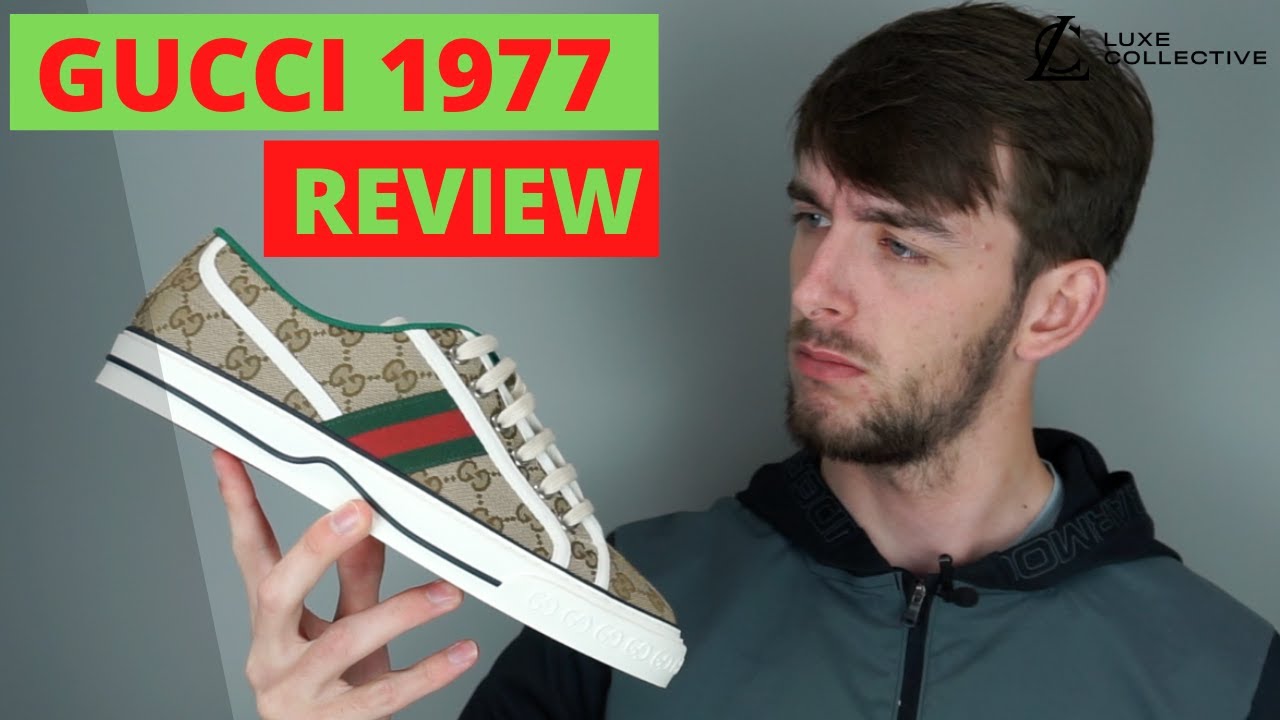 GUCCI TENNIS 1977 SNEAKER (2020) - YouTube