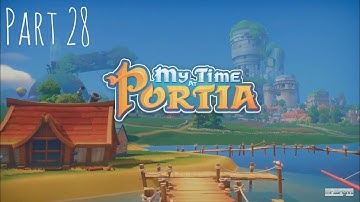 Fire Powered Generator & Contruction Crane | My Time at Portia Part 28 -  Let