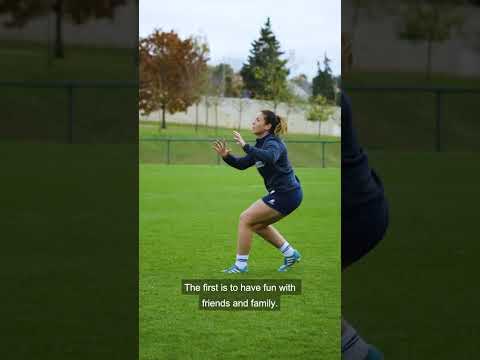 This is Carla Neisen, captain of the French rugby sevens squad. 🏉🇫🇷