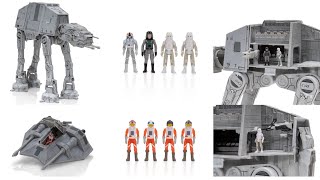 New STAR WARS Micro Galaxy Squadron Battle of Hoth Battle Pack fully revealed preorder info jazwares