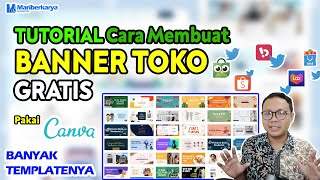 Tutorial Cara Membuat Banner Toko Online di Canva Mudah & GRATIS untuk Banner Shopee, Tokopedia, dll