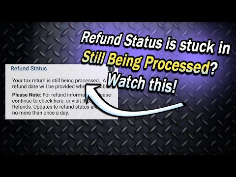 Refund Status: Your Tax Return Is Still Being Processed| What To Do If It's More Than 21 Days