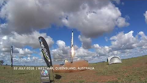 Gilmour Space - 1st RASTA hybrid rocket launch