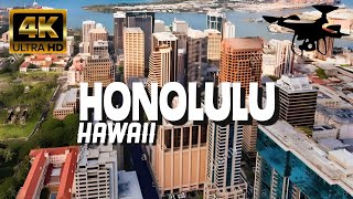 Honolulu, Hawaii In 4K By Drone - Amazing View Of Honolulu, Hawaii