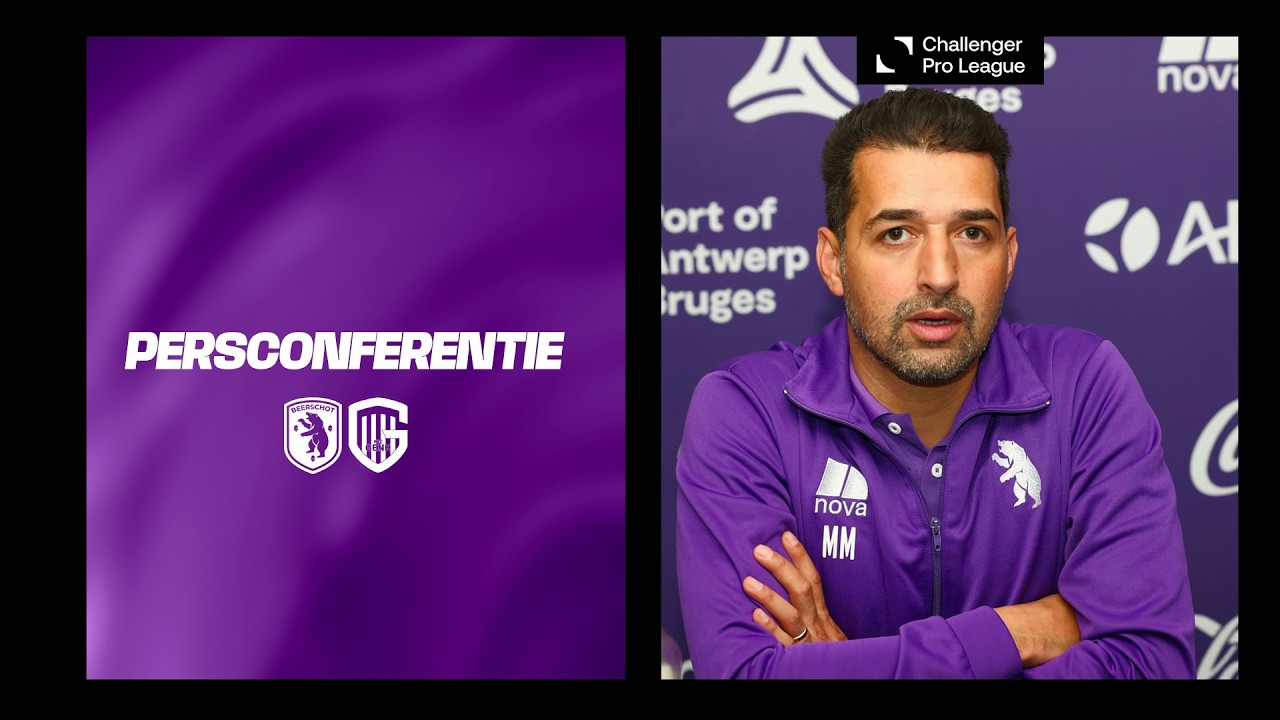 K. BEERSCHOT V.A. | Persconferentie na Beerschot - Jong Genk (1-0).