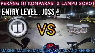 AH MANTAP ❗ LAMPU TEMBAK MOTOR PALING TERANG CWL 2 MATA CUMA 60.000 AJA